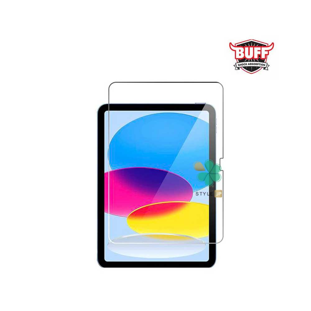 BUFF 5D Screen Protector For Apple iPad 10.9 2022 A2757 / A2696 خرید گلس محافظ آیپد Buff 5D برای Apple iPad 10.9 2022 A2757 / A2696 - مقاوم دربرابر ضربه